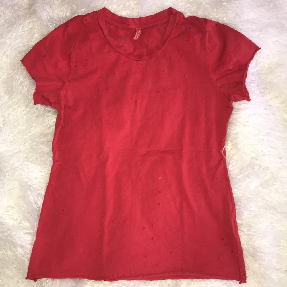 Rare Emma & Sam Distressed T-Shirt